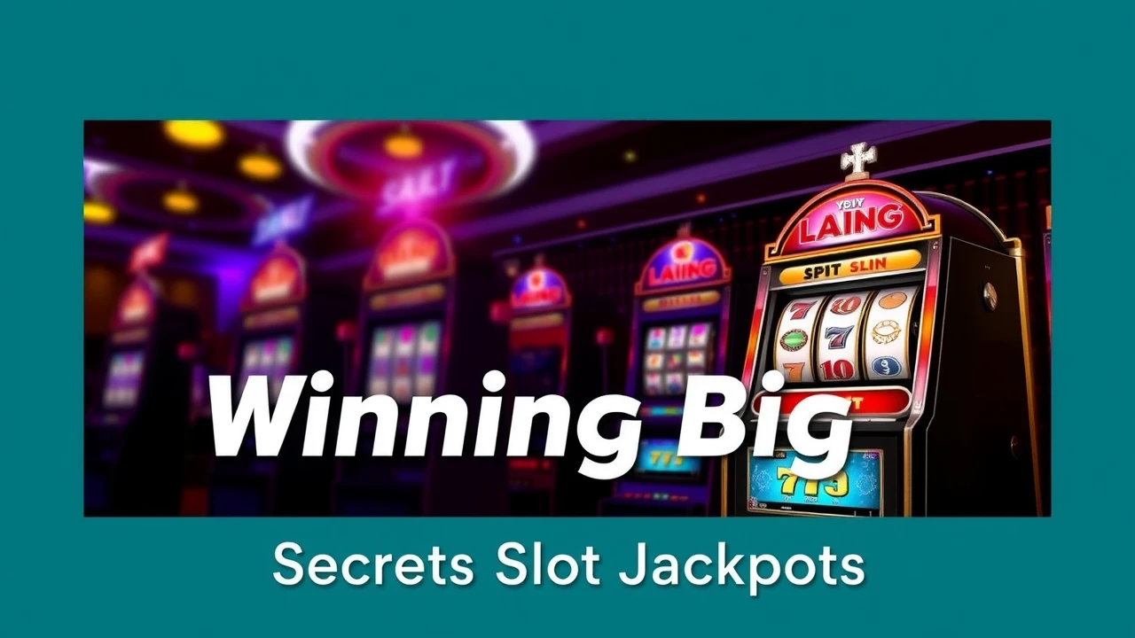 Winning Big: Secrets of Casino Slot Jackpots